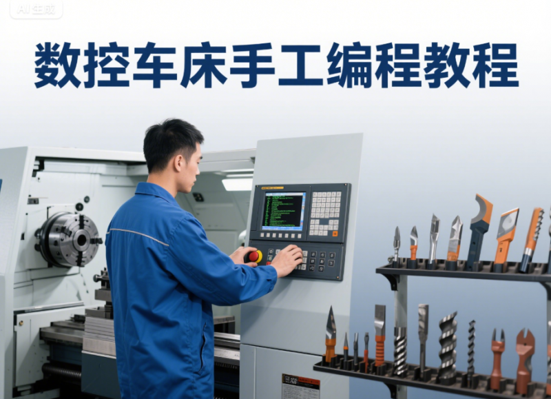 數控車床手工編程自學視頻教程-機械資源網