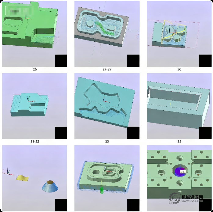 Mastercam 2024三軸編程入門提高實例講解視頻教程