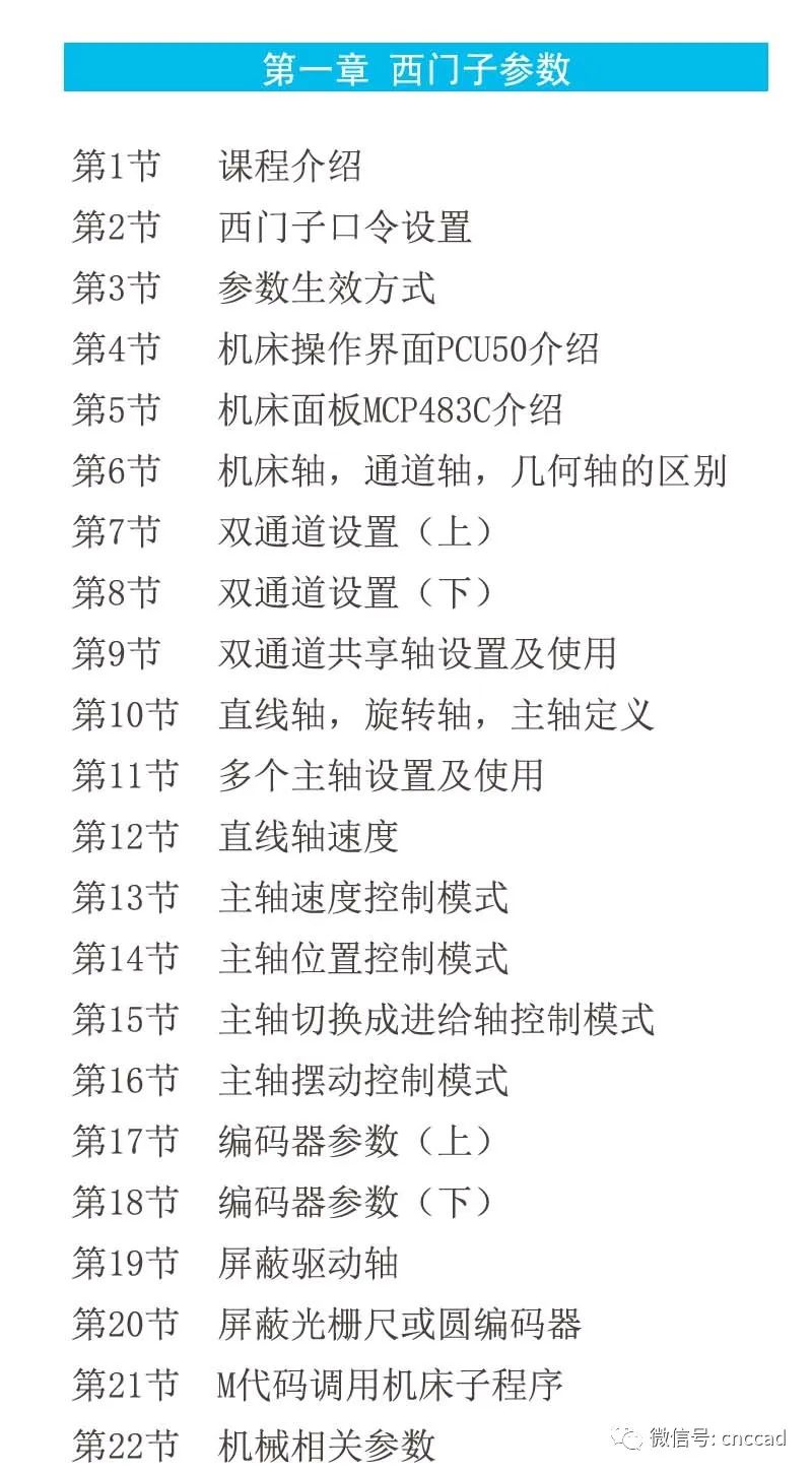 圖片[1]-西門子系統機床參數，驅動，光柵尺，機床調試維修在線學習視頻教程-機械資源網