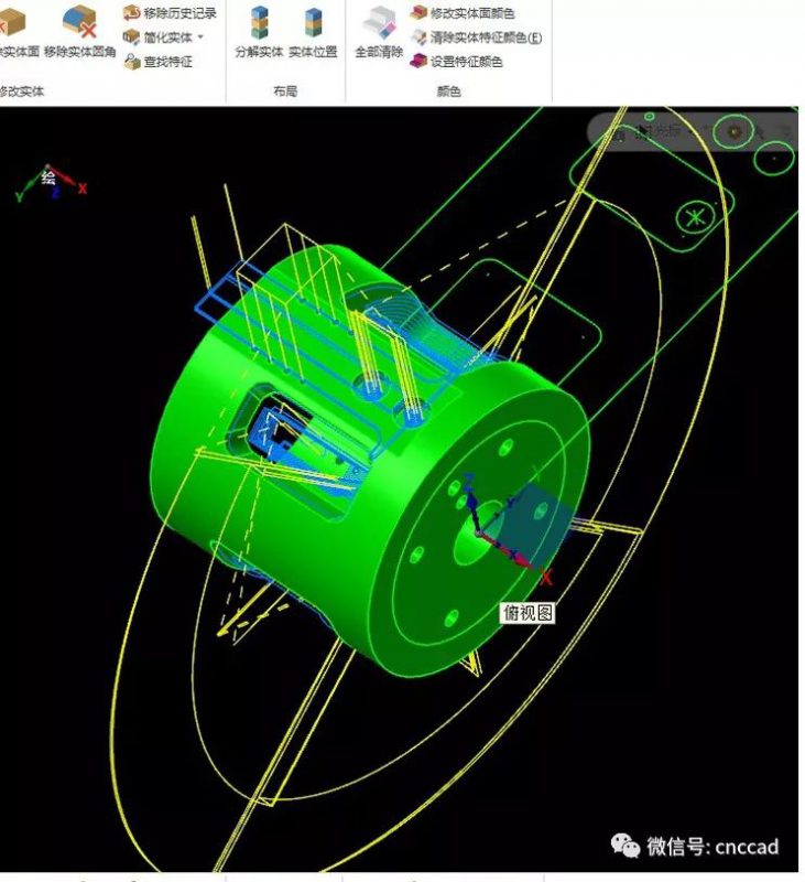 mastercam2017四軸視頻教程，側銑頭教程