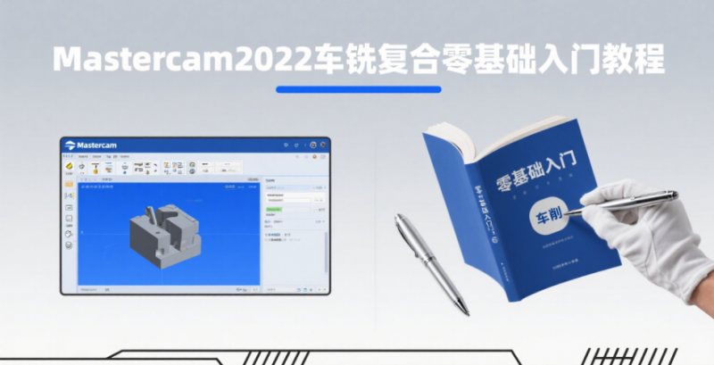 mastercam2022車銑復合零基礎入門教程-機械資源網