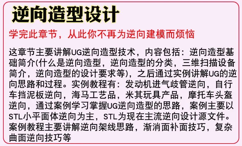 圖片[3]-UG12.0逆向造型設計視頻教程產(chǎn)品STL三維曲面建模抄數(shù)點造型-機械資源網(wǎng)