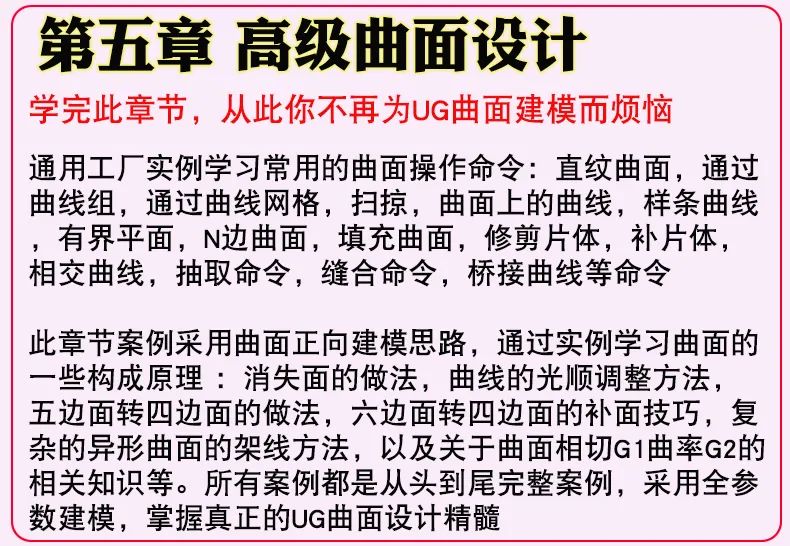 圖片[5]-UG12.0自學視頻教程課程、建模、曲面、運動仿真、裝配工程圖鈑金-機械資源網