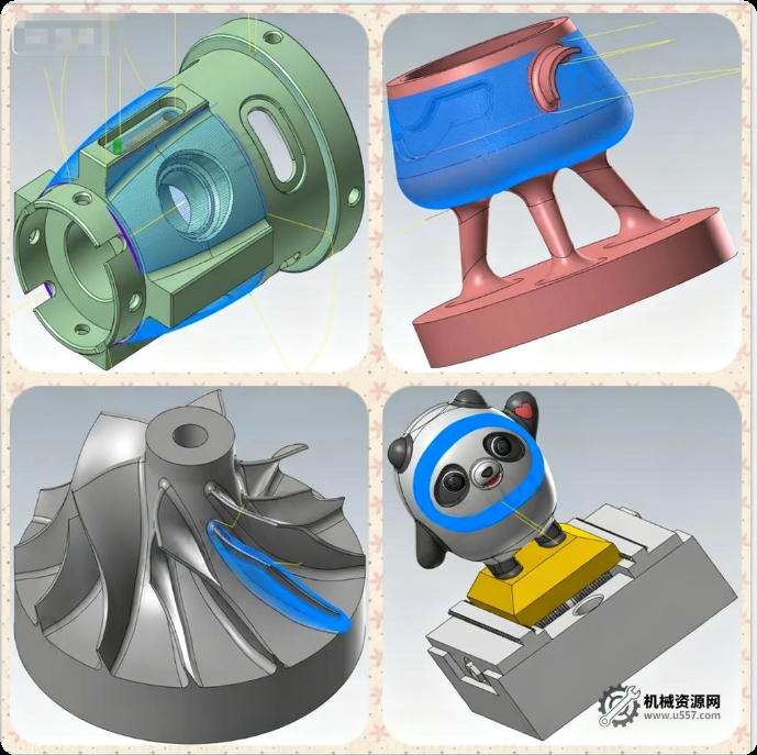 mastercam2023三軸四軸五軸全套視頻教程