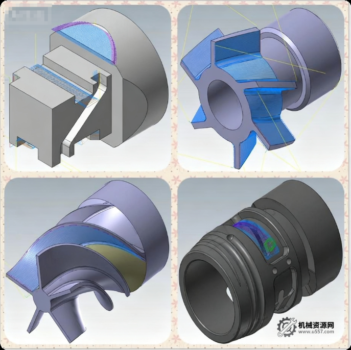 mastercam2023三軸四軸五軸全套視頻教程