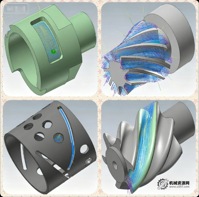 mastercam2023三軸四軸五軸全套視頻教程