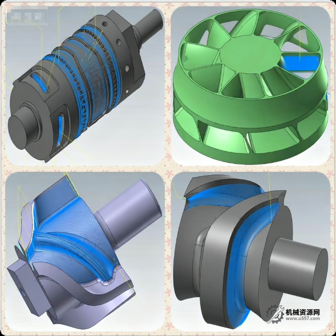 mastercam2023三軸四軸五軸全套視頻教程