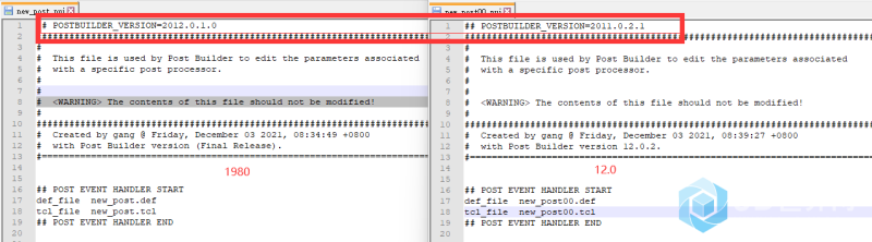 教你使用低版本構造器打開高版本后處理