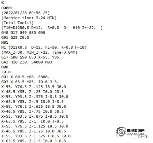 圖片[2]-UG側(cè)銑龍門銑后處理-自動(dòng)判斷平面-法蘭克-三菱-通用-機(jī)械資源網(wǎng)