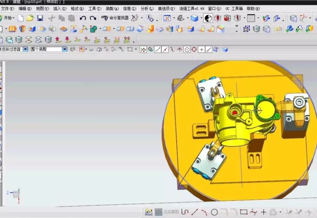 圖片[3]-UG夾具設計提高篇 夾具培訓 液壓夾具視頻教學 節氣門夾具設計視頻-機械資源網