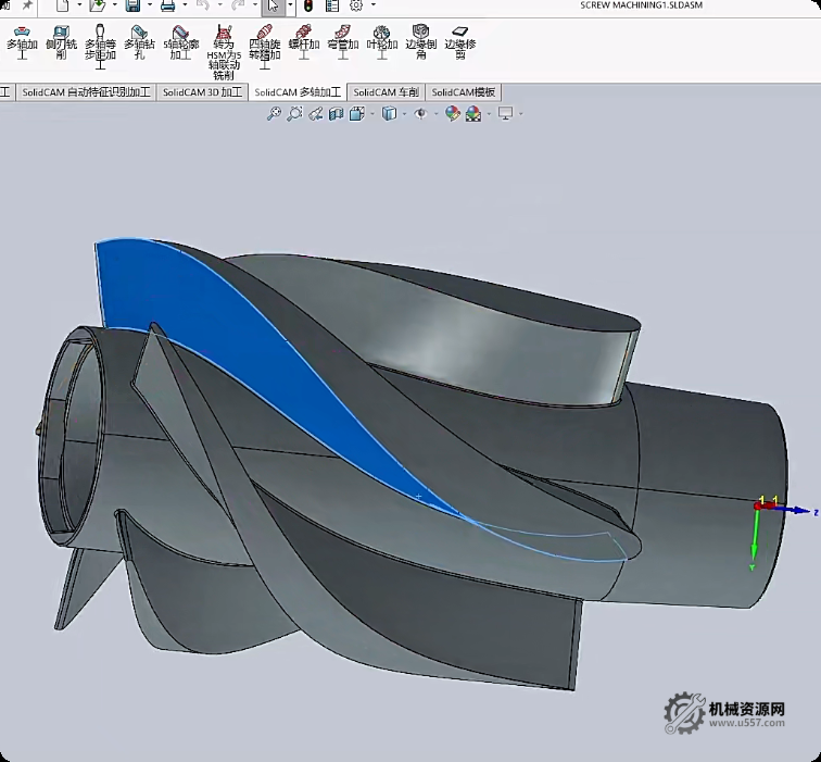 SolidCAM2022 全模塊實戰教程
