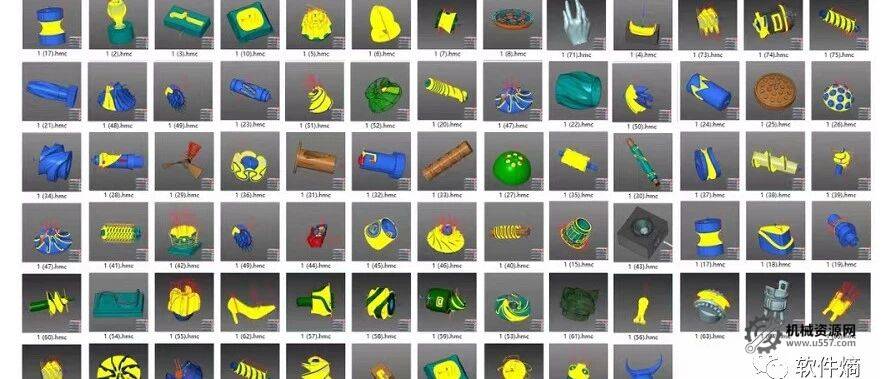 50套Hypermill2018多軸刀路圖檔(最新整理)-機(jī)械資源網(wǎng)