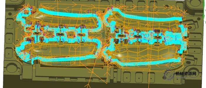 UG大型汽車模具刀路圖檔12套-機械資源網