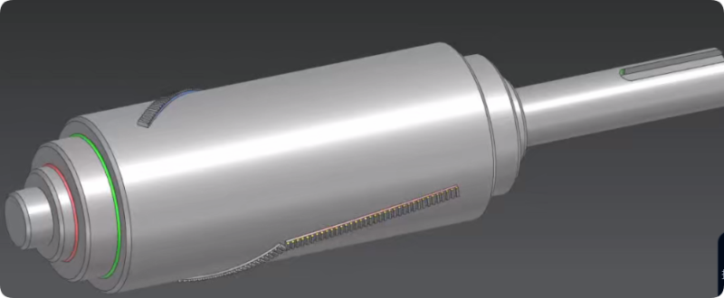 UG2506四軸視頻教程實例