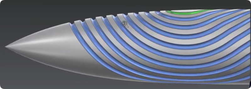 UG2506四軸視頻教程實例
