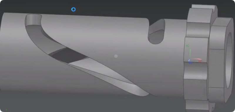 UG2506四軸視頻教程實例