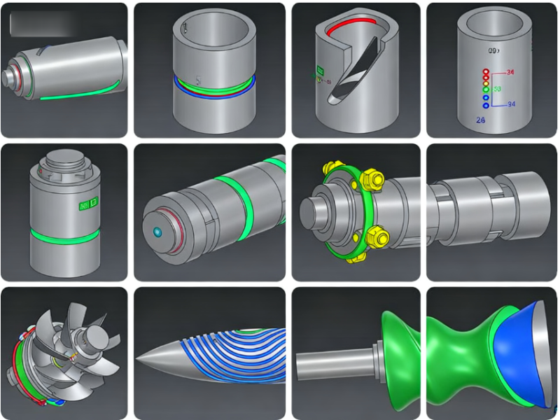 UG NX2506四軸五軸實(shí)例視頻教程25例-機(jī)械資源網(wǎng)