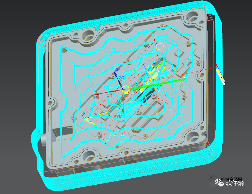 圖片[6]-UG薄壁框架-非標刀路圖檔30套精選-UG非標圖檔下載-機械資源網